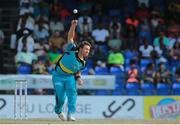 3 July 2016; Shane Watson of St Lucia Zouks bowls during Match 6 of the Hero Caribbean Premier League between St Kitts & Nevis Patriots and St Lucia Zouks at Warner Park in Basseterre, St Kitts. Photo by Ashley Allen/Sportsfile