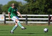 21 August 2010; Ciara Grant, Republic of Ireland, scores a penalty against Russia. FIFA Women's World Cup Qualifier, Republic of Ireland v Russia, Ferrycarrig Park, Wexford. Picture credit: Matt Browne / SPORTSFILE