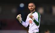 7 July 2016; Mark McNulty of Cork City celebrates at the final whistle of the UEFA Europa League First Qualifying Round 2nd Leg between Cork City and Linfield at Turners Cross in Cork. Photo by Stephen McCarthy / Sportsfile