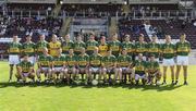 21 August 2010; The Kerry squad. GAA Football All-Ireland Junior Championship Final, Kerry v Sligo, Pearse Stadium, Galway. Picture credit: Oliver McVeigh / SPORTSFILE