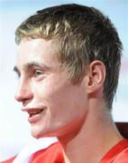 22 August 2010; Ryan Burnett, Ireland, after his victory over Zohidjon Hoorboyev, Uzbekistan, following their Men's Light Fly 48Kg Semi-Final. Burnett won the bout 2-1 to advance to the final. 2010 Youth Olympic Games, Bisham Stadium, Singapore. Picture credit: James Veale / SPORTSFILE