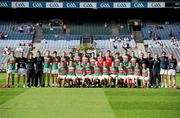 22 August 2010; The Mayo squad. ESB GAA Football All-Ireland Minor Championship Semi-Final, Mayo v Tyrone, Croke Park, Dublin. Picture credit: David Maher / SPORTSFILE