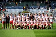 22 August 2010; The Tyrone team. ESB GAA Football All-Ireland Minor Championship Semi-Final, Mayo v Tyrone, Croke Park, Dublin. Picture credit: David Maher / SPORTSFILE