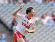 22 August 2010; Ronan î NŽill, Tyrone, celebrates after scoring his side's first goal. ESB GAA Football All-Ireland Minor Championship Semi-Final, Mayo v Tyrone, Croke Park, Dublin. Picture credit: Dáire Brennan / SPORTSFILE