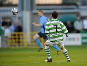 20 August 2010; Stephen Bradley, Shamrock Rovers, shoots to score his side's first goal. Airtricity League Premier Division, Shamrock Rovers v Bray Wanderers, Tallaght Stadium, Tallaght, Dublin. Picture credit: David Maher / SPORTSFILE