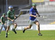 21 August 2010; Adrian Royle, Kerry, in action against Ryan Bogue, Fermanagh. GAA Hurling All-Ireland U21 Championship Semi-Final, Kerry v Fermanagh, Pearse Stadium, Galway. Picture credit: Oliver McVeigh / SPORTSFILE