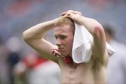 22 August 2010; A dejected Conor Horan, Mayo, at the end of the game. ESB GAA Football All-Ireland Minor Championship Semi-Final, Mayo v Tyrone, Croke Park, Dublin. Picture credit: Ray McManus / SPORTSFILE