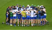 10 July 2016; The Waterford panel prior to the Munster GAA Hurling Senior Championship Final match between Tipperary and Waterford at the Gaelic Grounds in Limerick.  Photo by Stephen McCarthy/Sportsfile