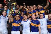 10 July 2016; The Tipperary squad celebrate after the Munster GAA Hurling Senior Championship Final match between Tipperary and Waterford at the Gaelic Grounds in Limerick. Photo by Stephen McCarthy/Sportsfile