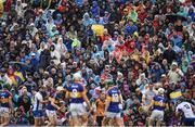 10 July 2016; Supporters react to a decission by referee Brian Gavin during the Munster GAA Hurling Senior Championship Final match between Tipperary and Waterford at the Gaelic Grounds in Limerick. Photo by Eóin Noonan/Sportsfile