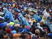 10 July 2016; Waterford supporters, among the 26,508 who attended, make their way to the exits in the 49th minute of the Munster GAA Hurling Senior Championship Final match between Tipperary and Waterford at the Gaelic Grounds in Limerick. Photo by Ray McManus/Sportsfile