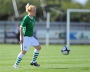 21 August 2010; Meabh de Burcha, Republic of Ireland. FIFA Women's World Cup Qualifier, Republic of Ireland v Russia, Ferrycarrig Park, Wexford. Picture credit: Matt Browne / SPORTSFILE