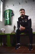 11 July 2016; Greg Bolger of Cork City who was presented with the SSE Airtricity/SWAI Player of the Month Award for June 2016 at the Mardyke Arena, UCC in Cork. Photo by David Maher/Sportsfile