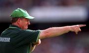 29 July 2001; Limerick manager Eamonn Cregan during the Guinness All-Ireland Senior Hurling Championship Quarter-Final match between Wexford and Limerick at Croke Park in Dublin. Photo by Damien Eagers/Sportsfile