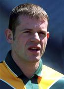 1 August  2001; Ireland captain Anthony Tohill during a photocall to announce Coca Cola as as the official sponsors of the Ireland international rules team at Croke Park in Dublin. Photo by Pat Murphy/Sportsfile