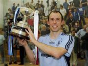 4 September 2010; Eoin Kennedy holds the cup aloft. All-Ireland 60x30 Senior Singles Final, Eoin Kennedy v Robbie McCarthy, Abbeylara, Longford. Picture credit: Oliver McVeigh / SPORTSFILE