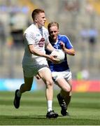 17 July 2016; Tony Archbold of Kildare in action against James O'Connor of Laois during the Electric Ireland Leinster GAA Football Minor Championship Final match between Laois and Kildare at Croke Park in Dubin. Photo by Eóin Noonan/Sportsfile