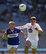 17 July 2016; James O'Connor of Laois in action against Kevin Foley of Kildare during the Electric Ireland Leinster GAA Football Minor Championship Final match between Laois and Kildare at Croke Park in Dubin. Photo by Ray McManus/Sportsfile