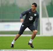 5 September 2010; Keith Fahey, Republic of Ireland, in action during squad training ahead of their EURO 2012 Championship Group B Qualifier against Andorra on Tuesday. Republic of Ireland squad training, Gannon Park, Malahide, Dublin. Picture credit: David Maher / SPORTSFILE