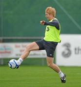 5 September 2010; Paul McShane, Republic of Ireland, in action during squad training ahead of their EURO 2012 Championship Group B Qualifier against Andorra on Tuesday. Republic of Ireland squad training, Gannon Park, Malahide, Dublin. Picture credit: David Maher / SPORTSFILE