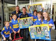 6 September 2010; Tipperary supporters in jubilant mood at the Burlington Hotel, Dublin. Picture credit: Ray McManus / SPORTSFILE