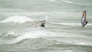 6 September 2010; General view of windsurfers in action during very strong winds in Malahide, Co. Dublin. Picture credit: David Maher / SPORTSFILE