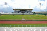 6 September 2010; A general view of the Larry Gomes Stadium, ahead of the game. FIFA U-17 Women’s World Cup Group Stage, Republic of Ireland v Brazil, Larry Gomes Stadium, Arima, Trinidad. Picture credit: Stephen McCarthy / SPORTSFILE