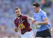 17 July 2016; Diarmuid Connolly of Dublin in action against Kevin Maguire of Westmeath during the Leinster GAA Football Senior Championship Final match between Dublin and Westmeath at Croke Park in Dubin. Photo by Eóin Noonan/Sportsfile
