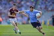 17 July 2016; Kevin McManamon of Dublin in action against Jamie Gonoud of Westmeath during the Leinster GAA Football Senior Championship Final match between Dublin and Westmeath at Croke Park in Dubin. Photo by Eóin Noonan/Sportsfile