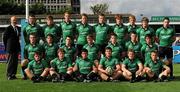 8 September 2010; The Connacht U18 Schools squad. Interprovincial Series, Leinster U18 Schools v Connacht U18 Schools, Donnybrook Stadium, Dublin. Picture credit: Barry Cregg / SPORTSFILE