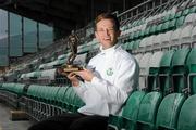 9 September 2010; Aidan Price, Shamrock Rovers, who was presented with the Airtricity / SWAI Player of the Month award for August 2010. Tallaght Stadium, Tallaght, Dublin. Picture credit: Matt Browne / SPORTSFILE