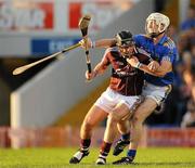 11 September 2010; Eoin Forde, Galway, in action against Michael Cahill, Tipperary. Bord Gais Energy GAA Hurling Under 21 All-Ireland Championship Final, Tipperary v Galway, Semple Stadium, Thurles, Co. Tipperary. Picture credit: Ray McManus / SPORTSFILE