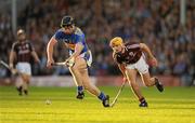 11 September 2010; Seamus Hennessy, Tipperary, in action against Jonnie Coen, Galway. Bord Gais Energy GAA Hurling Under 21 All-Ireland Championship Final, Tipperary v Galway, Semple Stadium, Thurles, Co. Tipperary. Picture credit: Ray McManus / SPORTSFILE
