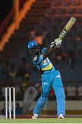 21 July 2016; Zouks captain Daren Sammy bats during Match 21 of the Hero Caribbean Premier League match between the St Lucia Zouks and the Nevis Patriots at the Daren Sammy Cricket Stadium, Gros Islet, St Lucia.  Photo by Ashley Allen/Sportsfile