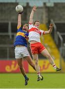 23 July 2016; Colm O'Shaughnessy of Tipperary in action against Enda Lynn of Derry during their GAA Football All-Ireland Senior Championship, Round 4A, game at Kingspan Breffni Park in Co Cavan. Photo by Oliver McVeigh/Sportsfile