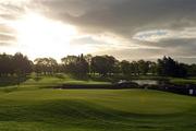 16 September 2010; A general view of the 18th green before the Bulmers Pierce Purcell Shield Semi-Finals. Bulmers Cups and Shields Finals 2010, Castlebar Golf Club, Co. Mayo. Picture credit: Ray McManus / SPORTSFILE