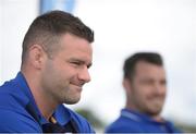 27 July 2016; Leinster's Fergus McFadden during the Bank of Ireland Leinster Rugby Summer Camp at Cill Dara RFC in Dunmurray West, Kildare. Photo by Piaras Ó Mídheach/Sportsfile