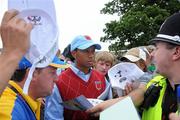 28 September 2010; Tiger Woods, Team USA, makes his way from the 18th green back to the club house. 2010 Ryder Cup - Practice Day, The Celtic Manor Resort, City of Newport, Wales. Picture credit: Matt Browne / SPORTSFILE