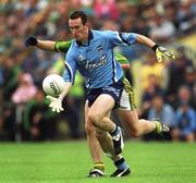 11 August 2001; Paddy Christie of Dublin during the Bank of Ireland All-Ireland Senior Football Championship Quarter-Final Replay match between Dublin and Kerry at Semple Stadium in Thurles, Tipperary. Photo by Damien Eagers/Sportsfile