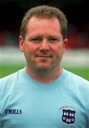 7 August 2001; U21 team manager Richard Crean during a Dublin City squad portraits session at Tolka Park in Dublin. Photo by David Maher/Sportsfile