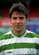 20 August 2001; Pascal Vaudequin during a Shamrock Rovers squad portraits session at Tolka Park in Dublin. Photo by David Maher/Sportsfile