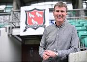 1 August 2016; Dundalk FC manager Stephen Kenny before the start of a squad training session at Tallaght Stadium in Tallaght, Co. Dublin. Photo by David Maher/Sportsfile