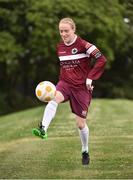 02 August 2016; Meabh De Burca, Galway WFC in attendance during the launch of the Continental Tyres Women's National League at FAI HQ in Abbotstown, Dublin. The 2016 season will kick off this Saturday, August 6th and will run until December 2016. Follow all the action at @FAI_WNL or #WNL. Photo by David Maher/Sportsfile