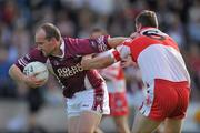 3 October 2010; James Holmes, Castletown, in action against Pat Forde, Kilanerin. Wexford County Senior Football Championship Final, Castletown v Kilanerin, Wexford Park, Wexford. Picture credit: David Maher / SPORTSFILE