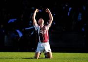 3 October 2010; Noel Morris, Castletown, celebrates his side's victory. Wexford County Senior Football Championship Final, Castletown v Kilanerin, Wexford Park, Wexford. Picture credit: David Maher / SPORTSFILE