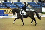 6 October 2010; James Dwyer on Orlando while competing in FEI World Para Dressage Championship, individual test - Grade 1V, at the 2010 Alltech FEI World Equestrian Games. Kentucky Horse Park, Lexington, Kentucky, USA. Picture credit: Ray McManus / SPORTSFILE