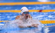 6 August 2016; Nicholas Quinn of Ireland in action during the Men's 100m breaststroke heats in the Olympic Aquatic Stadium, Barra de Tijuca, during the 2016 Rio Summer Olympic Games in Rio de Janeiro, Brazil. Photo by Ramsey Cardy/Sportsfile