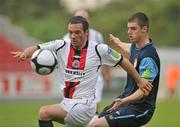 9 October 2010; Raffaele Cretaro, Bohemians, in action against Noel Haverty, St. Patrick's Athletic. Airtricity League Premier Division, St. Patrick's Athletic v Bohemians, Richmond Park, Inchicore, Dublin. Picture credit: David Maher / SPORTSFILE