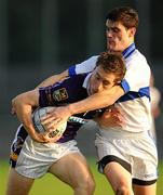 10 October 2010; Kevin Nolan, Kilmacud Crokes, in action against Diarmuid Connolly, St Vincent's. Dublin County Senior Football Championship Semi-Final, Kilmacud Crokes v St Vincent's, Parnell Park, Dublin. Picture credit: Stephen McCarthy / SPORTSFILE