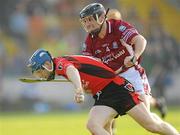 10 October 2010; Rory Jacob, Oulart the Ballagh, in action against Daithi Hayes, St Martin's. Wexford County Senior Hurling Championship Final, Oulart the Ballagh v St Martin's, Wexford Park, Wexford. Picture credit: Matt Browne / SPORTSFILE